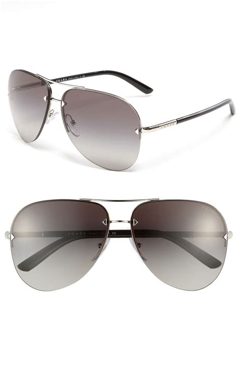 prada yellow aviator sunglasses|prada sunglasses nordstrom.